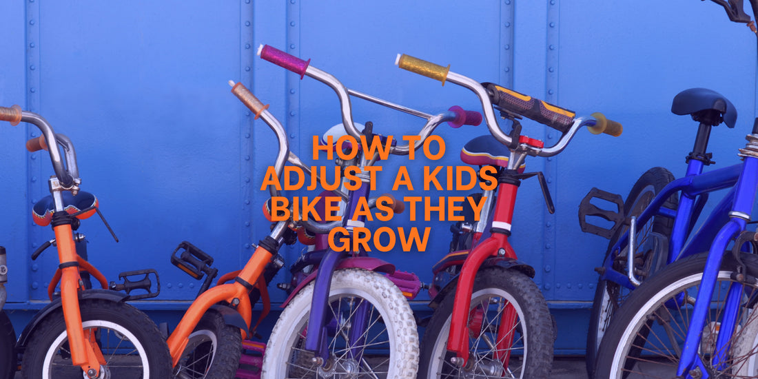 How to Adjust a Kids Bike as They Grow