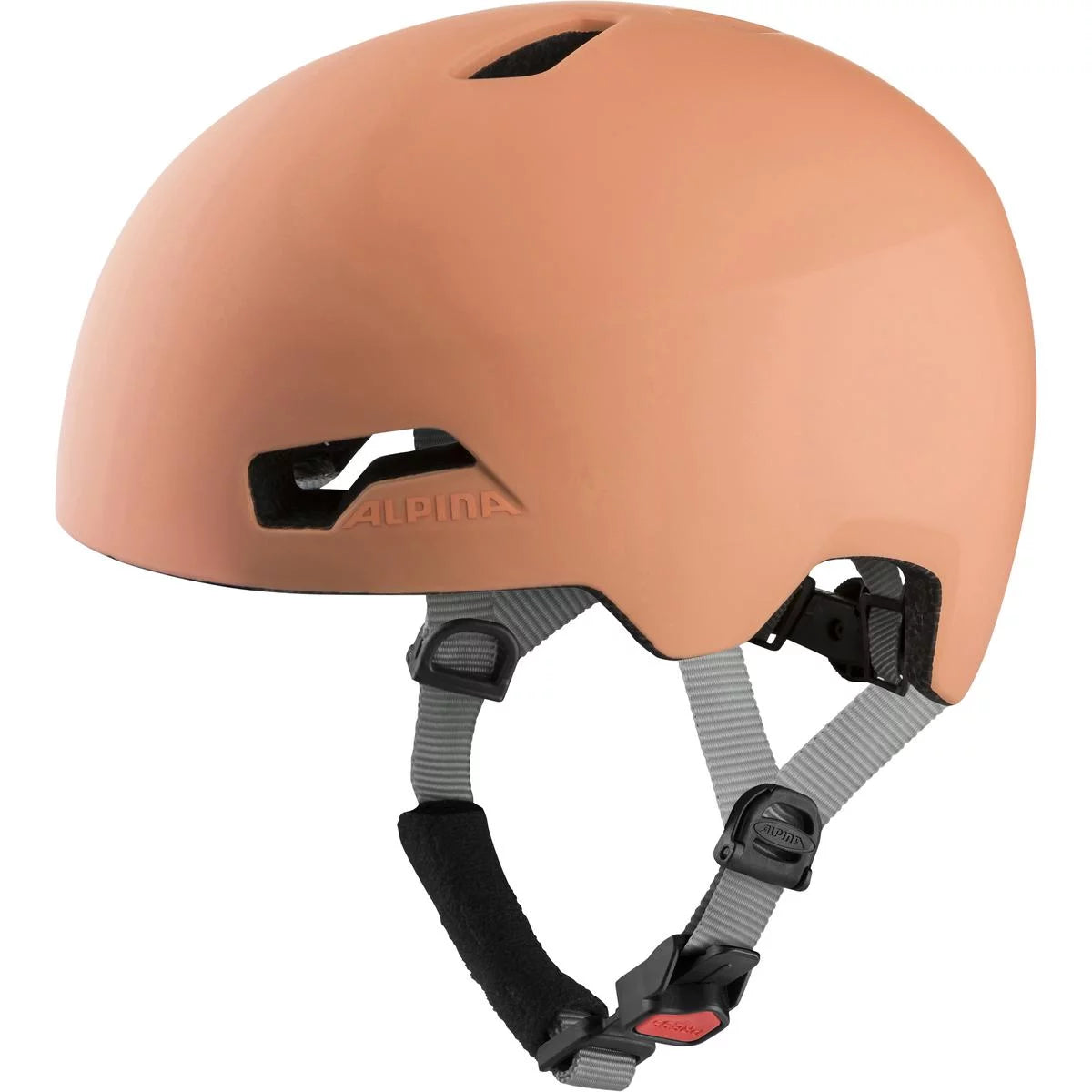 alpina hackney kinder fahrradhelm Alpina Hackney Junior Urban Helmet Peach – YallaCycle