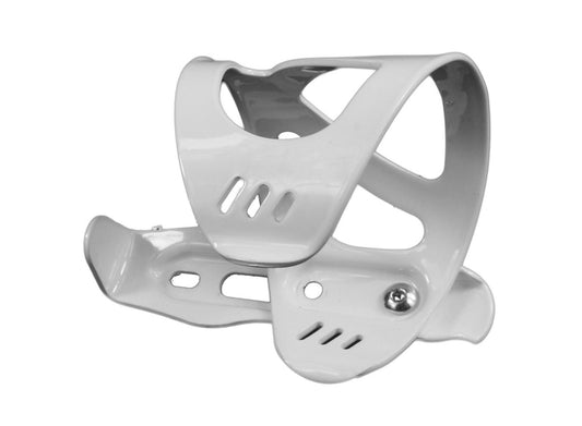 Bottle Cage Side Entry White
